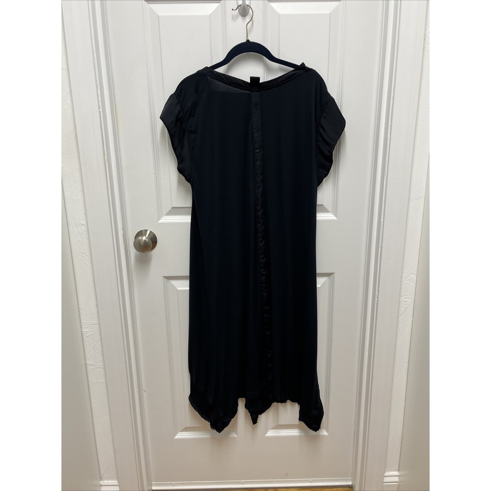 Free People Movement Women Black Button Asymmetric Boho Casual Dress XS - Picture 4 of 8